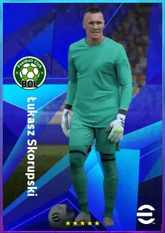 Łukasz Skorupski eFootball 2026 player card, 81 OVR GK