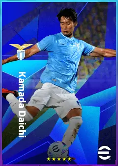 Kamada Daichi eFootball 2026 player card, 82 OVR CMF