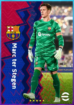 Marc ter Stegen eFootball 2026 player card, 84 OVR GK