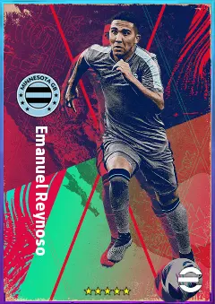 Emanuel Reynoso eFootball 2026 player card, 79 OVR AMF