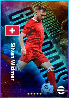 Silvan Widmer eFootball 2026 player card, 79 OVR RB