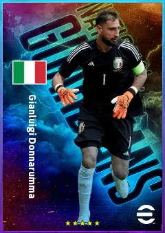 Gianluigi Donnarumma eFootball 2026 player card, 85 OVR GK