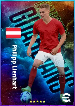 Philipp Lienhart eFootball 2026 player card, 81 OVR CB