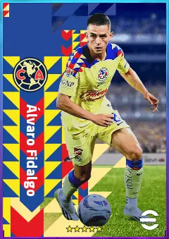 Álvaro Fidalgo eFootball 2026 player card, 80 OVR CMF