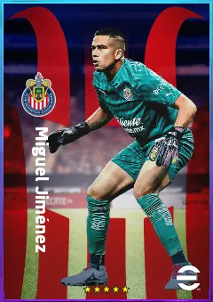Miguel Jiménez eFootball 2026 player card, 79 OVR GK