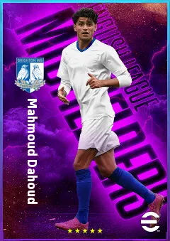Mahmoud Dahoud eFootball 2026 player card, 80 OVR CMF