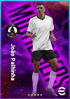 João Palhinha eFootball 2026 player card, 82 OVR DMF