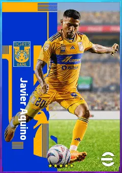Javier Aquino eFootball 2026 player card, 78 OVR RB