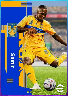 Samir eFootball 2026 player card, 78 OVR CB