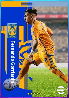 Fernando Gorriarán eFootball 2026 player card, 80 OVR CMF