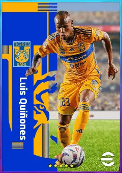 Luis Quiñones eFootball 2026 player card, 79 OVR LWF