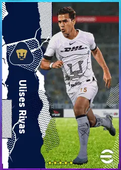Ulises Rivas eFootball 2026 player card, 76 OVR DMF