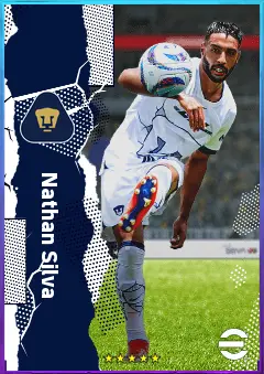 Nathan Silva eFootball 2026 player card, 79 OVR CB