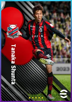 Tanaka Shunta eFootball 2026 player card, 76 OVR CB