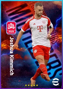 Joshua Kimmich eFootball 2026 player card, 84 OVR DMF