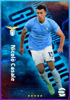 Nicolò Casale eFootball 2026 player card, 80 OVR CB