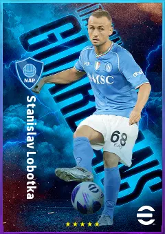Stanislav Lobotka eFootball 2026 player card, 83 OVR DMF