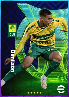 Denilson eFootball 2026 player card, 78 OVR CMF
