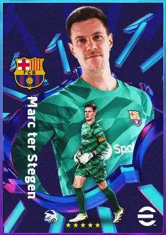 Marc ter Stegen eFootball 2026 player card, 84 OVR GK