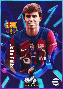 João Félix eFootball 2026 player card, 84 OVR SS