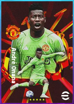 André Onana eFootball 2026 player card, 84 OVR GK
