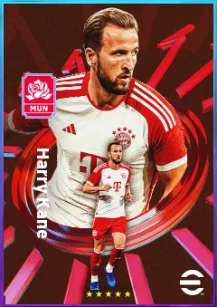 Harry Kane eFootball 2026 player card, 84 OVR CF