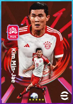 Kim Min-Jae eFootball 2026 player card, 83 OVR CB