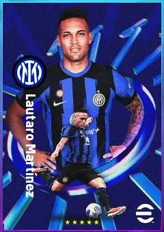 Lautaro Martínez eFootball 2026 player card, 84 OVR CF