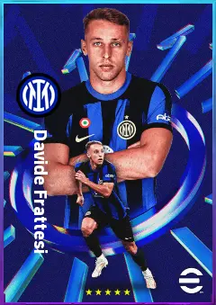 Davide Frattesi eFootball 2026 player card, 82 OVR CMF