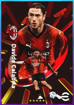 Davide Calabria eFootball 2026 player card, 81 OVR RB