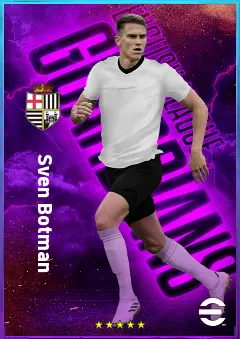 Sven Botman eFootball 2026 player card, 84 OVR CB