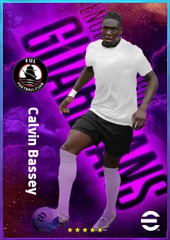 Calvin Bassey eFootball 2026 player card, 82 OVR CB