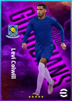 Levi Colwill eFootball 2026 player card, 81 OVR CB