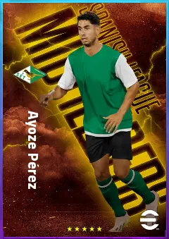 Ayoze Pérez eFootball 2026 player card, 79 OVR RMF