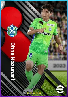 Ohno Kazunari eFootball 2026 player card, 74 OVR CB