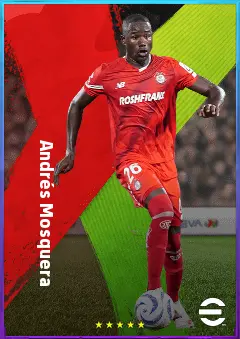 Andrés Mosquera eFootball 2026 player card, 79 OVR CB
