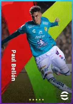 Paul Bellón eFootball 2026 player card, 77 OVR CB