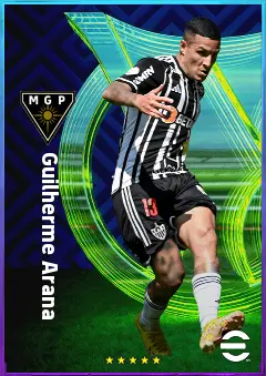 Guilherme Arana eFootball 2026 player card, 82 OVR LB