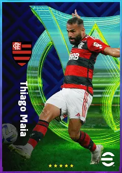 Thiago Maia eFootball 2026 player card, 79 OVR DMF