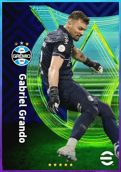 Gabriel Grando eFootball 2026 player card, 79 OVR GK