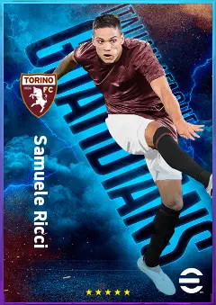 Samuele Ricci eFootball 2026 player card, 81 OVR DMF