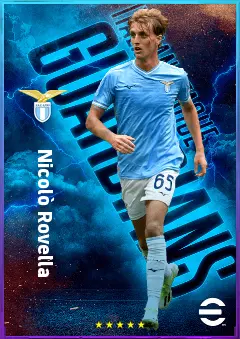 Nicolò Rovella eFootball 2026 player card, 82 OVR DMF