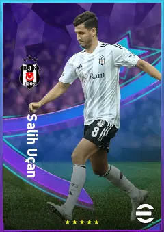 Salih Uçan eFootball 2026 player card, 78 OVR CMF