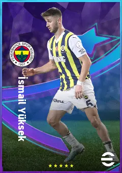 İsmail Yüksek eFootball 2026 player card, 78 OVR CMF