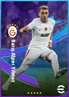 Barış Alper Yılmaz eFootball 2026 player card, 79 OVR LWF