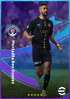 Mortadha Ben Ouanes eFootball 2026 player card, 76 OVR LB