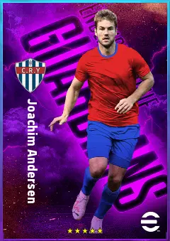 Joachim Andersen eFootball 2026 player card, 81 OVR CB