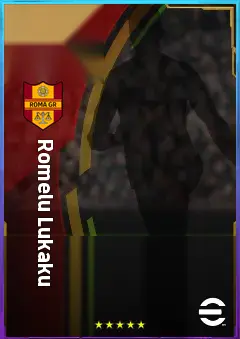 Romelu Lukaku eFootball 2026 player card, 82 OVR CF