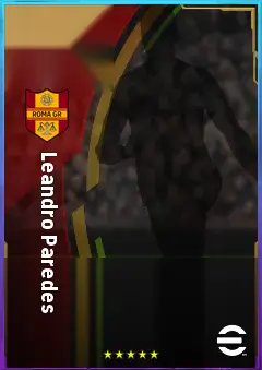 Leandro Paredes eFootball 2026 player card, 80 OVR DMF