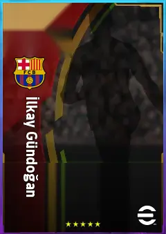 İlkay Gündoğan eFootball 2026 player card, 84 OVR CMF